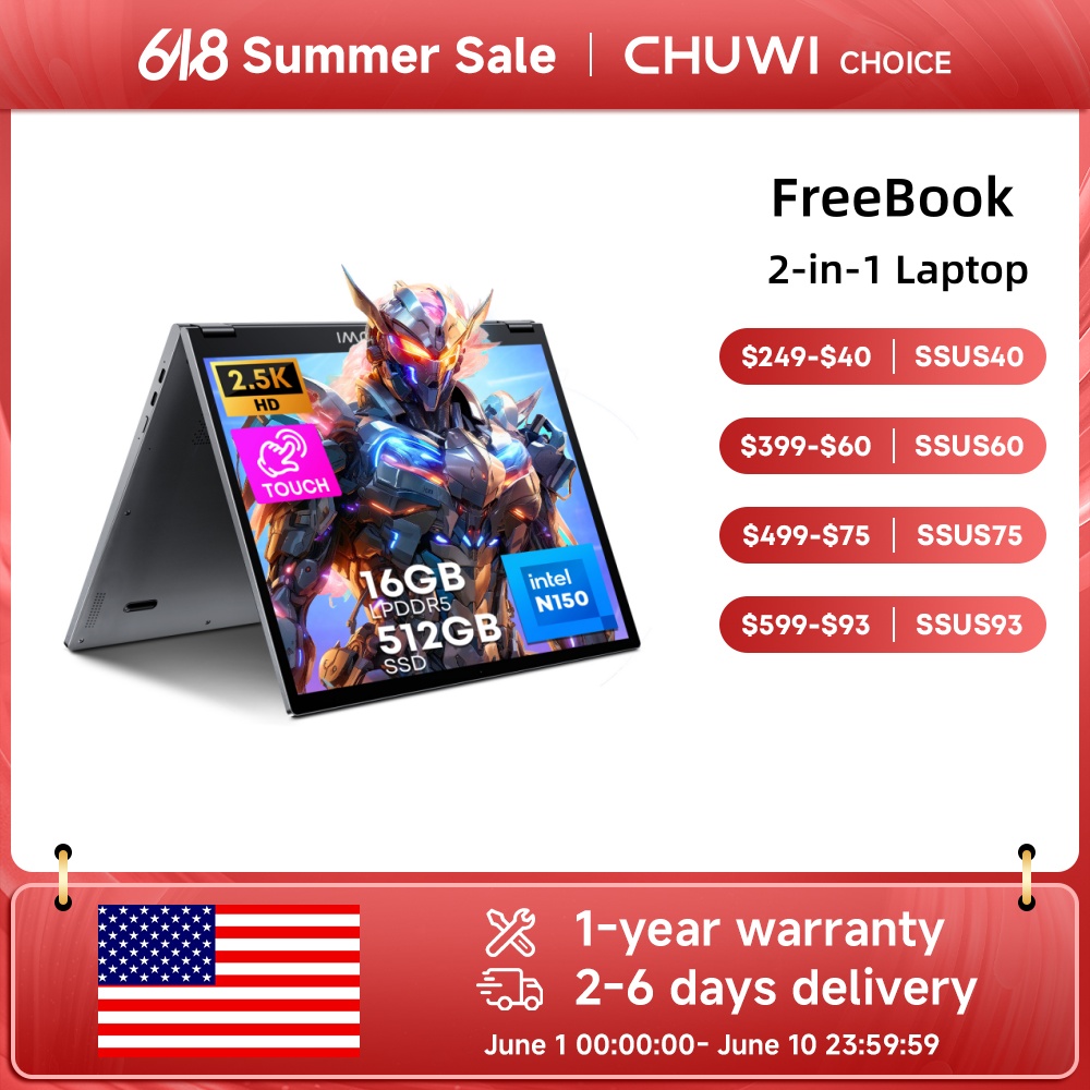 Gaming Keyboard Not Typing - CHUWI FreeBook 2-in-1 Laptop IntelN150 13.4''
