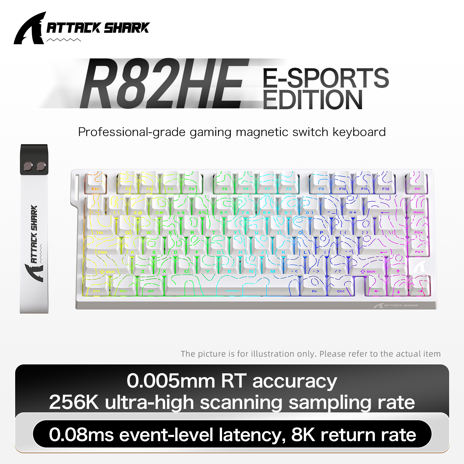 Gaming Keyboard Expensive - ATTACK SHARK R82 HE Magnetic Keyboard