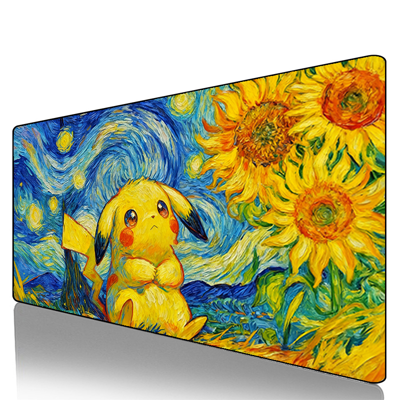 Gaming Keyboard Noise - Mouse Pad Pokemon Pikachu Gengar Cool