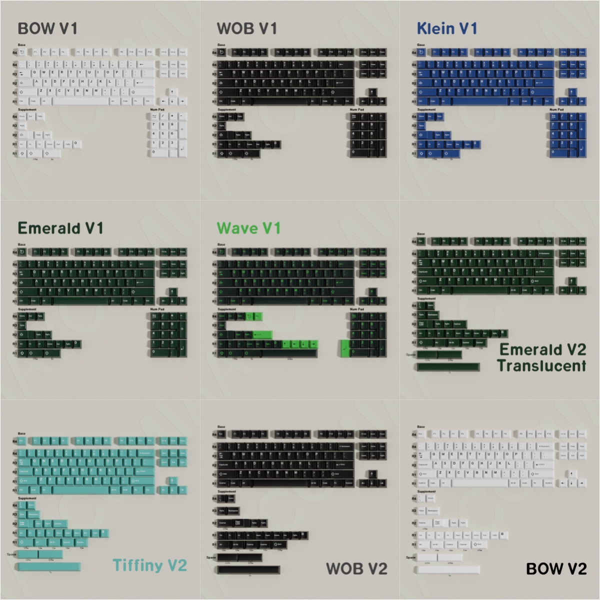 Stabilizer Screw In - Aifei Double Shot Keycaps Cherry Profile