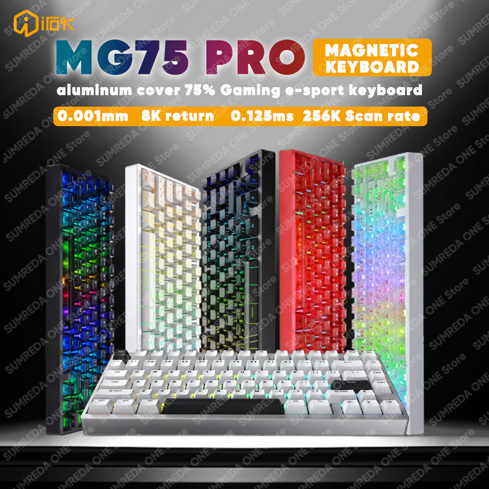 Gaming Keyboard Mini Mechanical - IROK MG75 Pro MG75 Max Aluminum