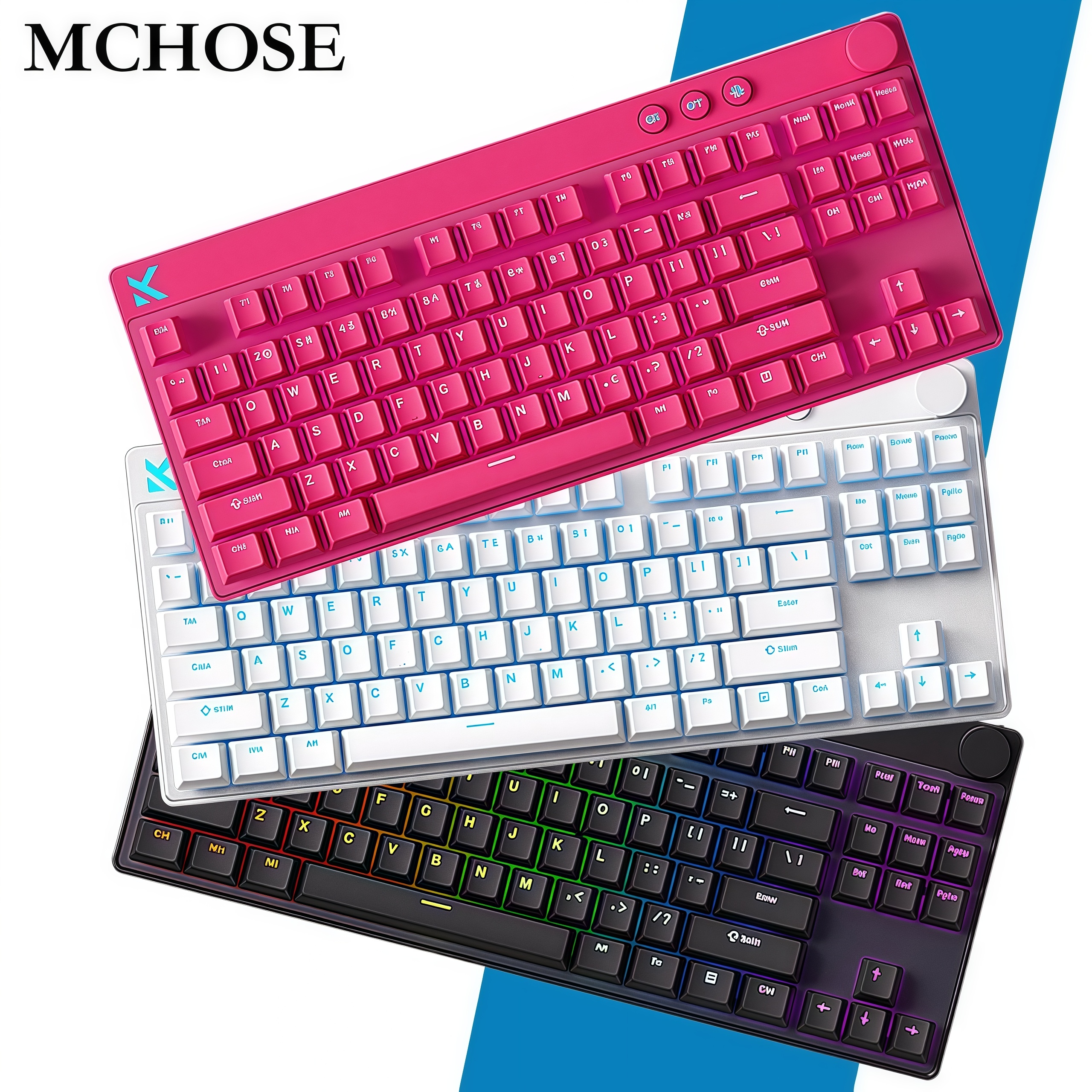 Gaming Keyboard Expensive - Mchose Mix87 Magnetic Swtich Keyboard Wired