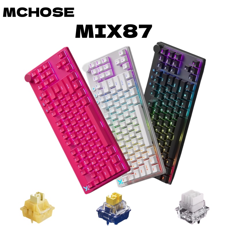 Gaming Keyboard Expensive - MCHOSE MIX87 Magnetic Swtich Keyboard Wired