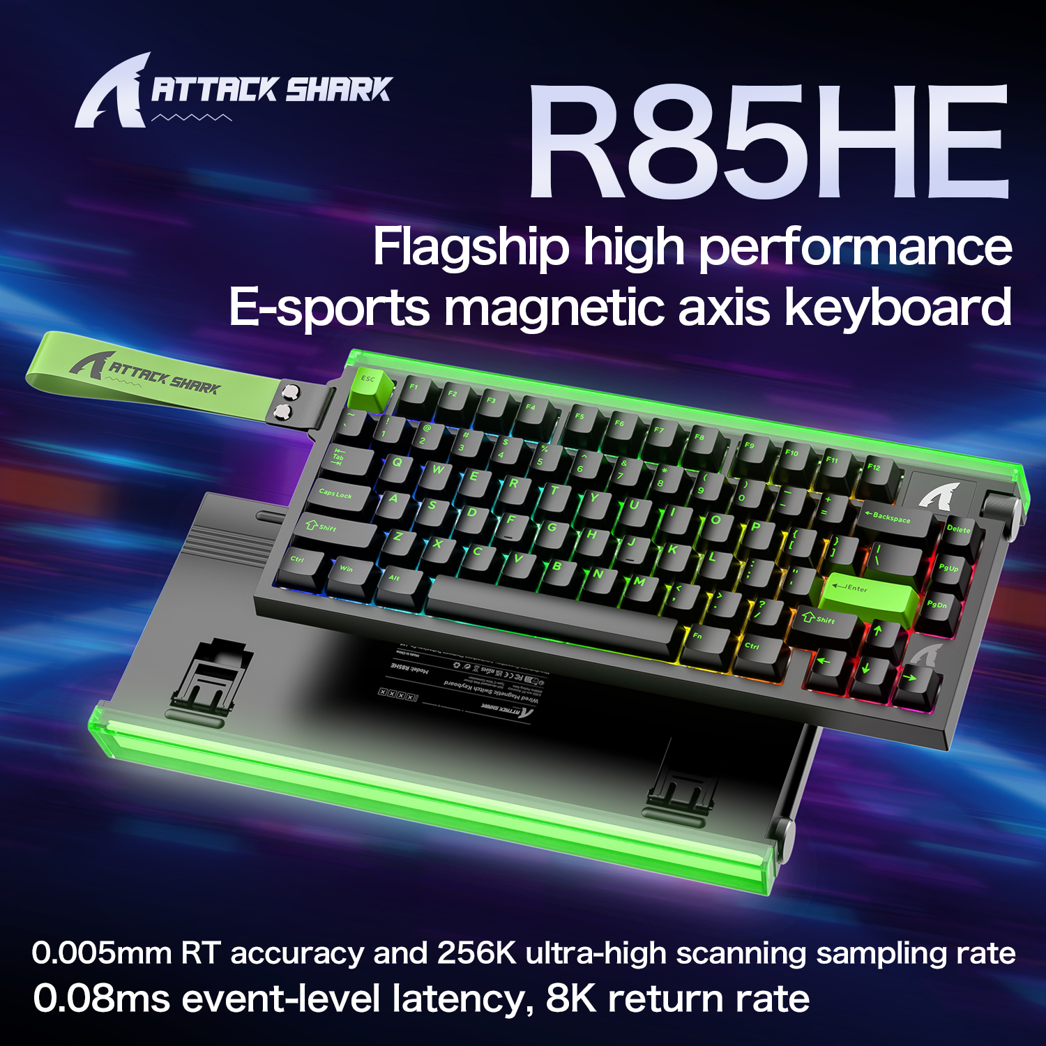 Gaming Keyboard Expensive - R85 ATTACK SHARK R85HE Magnetic Keyboard