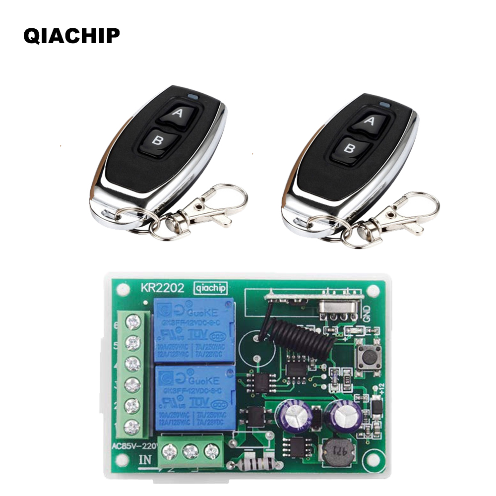 QIACHIP 433 MHz AC 110V 220V 2 – обзор и цена Switch Opener Tool