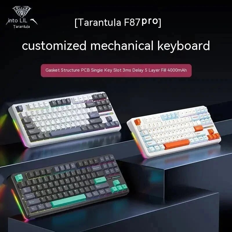 AULA F87 Pro Mechanical Keyboa – обзор и цена Gaming Keyboard Expensive