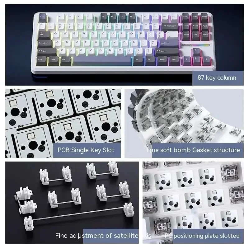 AULA F87 Pro Mechanical Keyboa – обзор и цена Gaming Keyboard Expensive