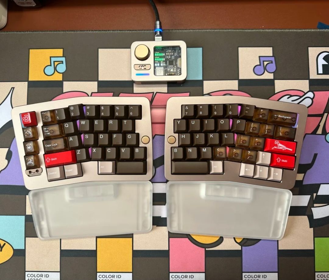 QK Alice Duo Keyboard Hand Res – обзор и цена Gaming Keyboard Hand