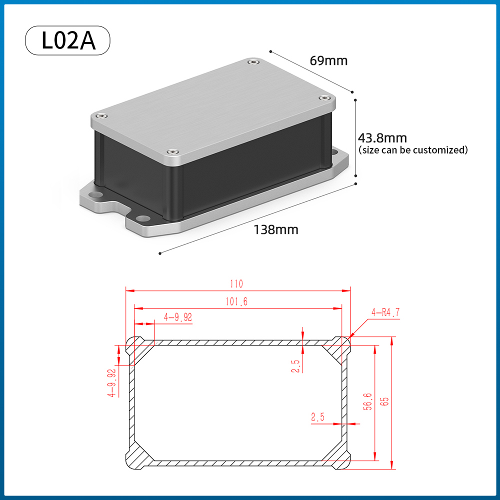 Aluminum Enclosure For Circuit – обзор и цена Aluminum Case 65