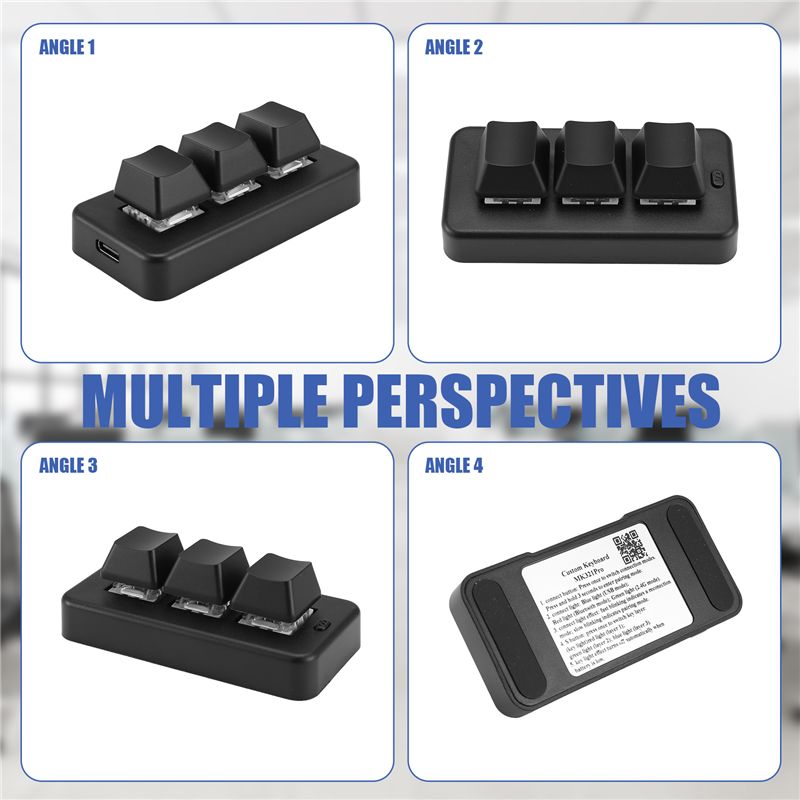 MK321 Progammable Macro Mini K – обзор и цена Gaming Keyboard Mini Mechanical