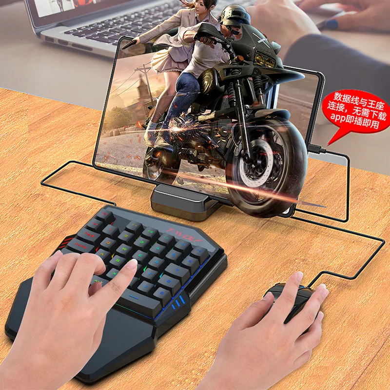 T-WOLF TF900 One Handed Keyboa – обзор и цена Gaming Keyboard Hand
