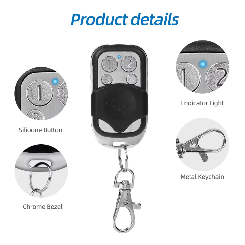 4 Buttons Remote Control 330MH – обзор и цена Switch Opener Tool