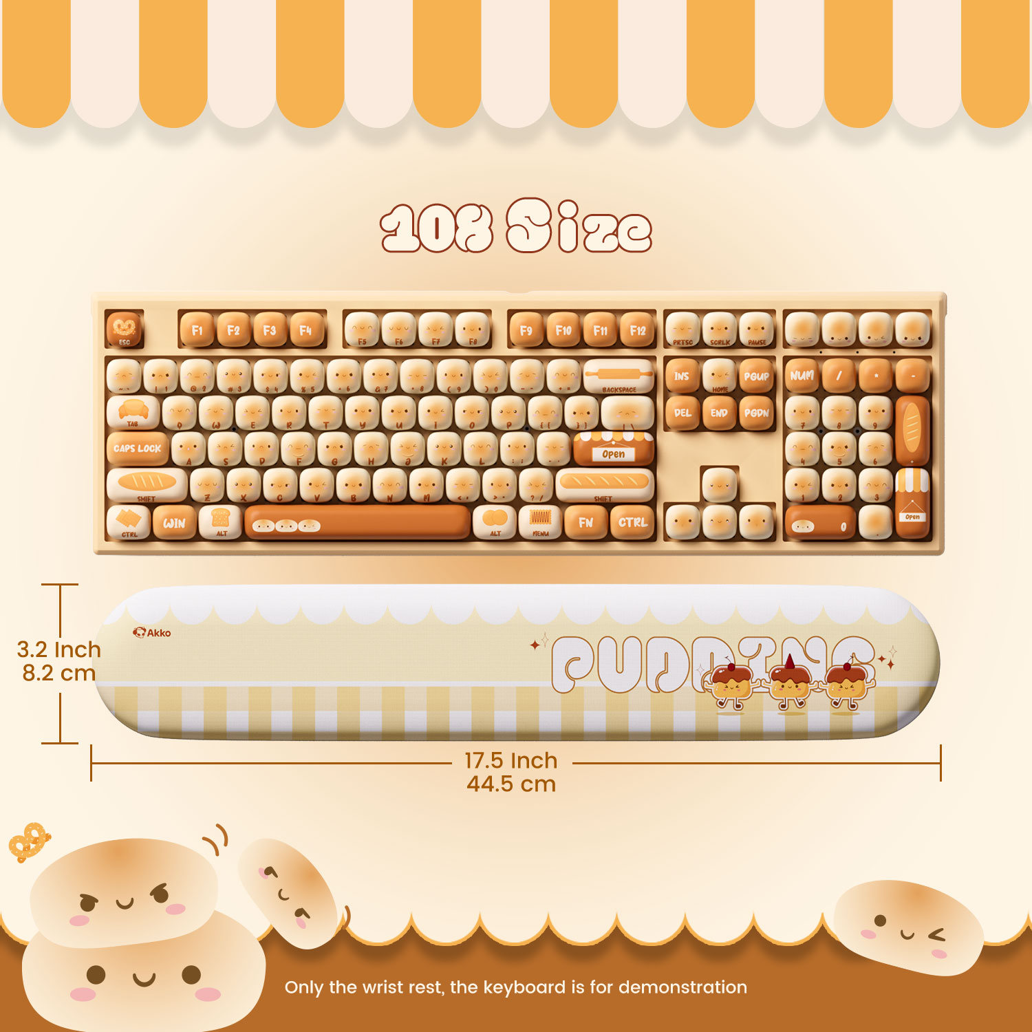 Akko Pudding Buns Keyboard Wri – обзор и цена Gaming Keyboard Hand