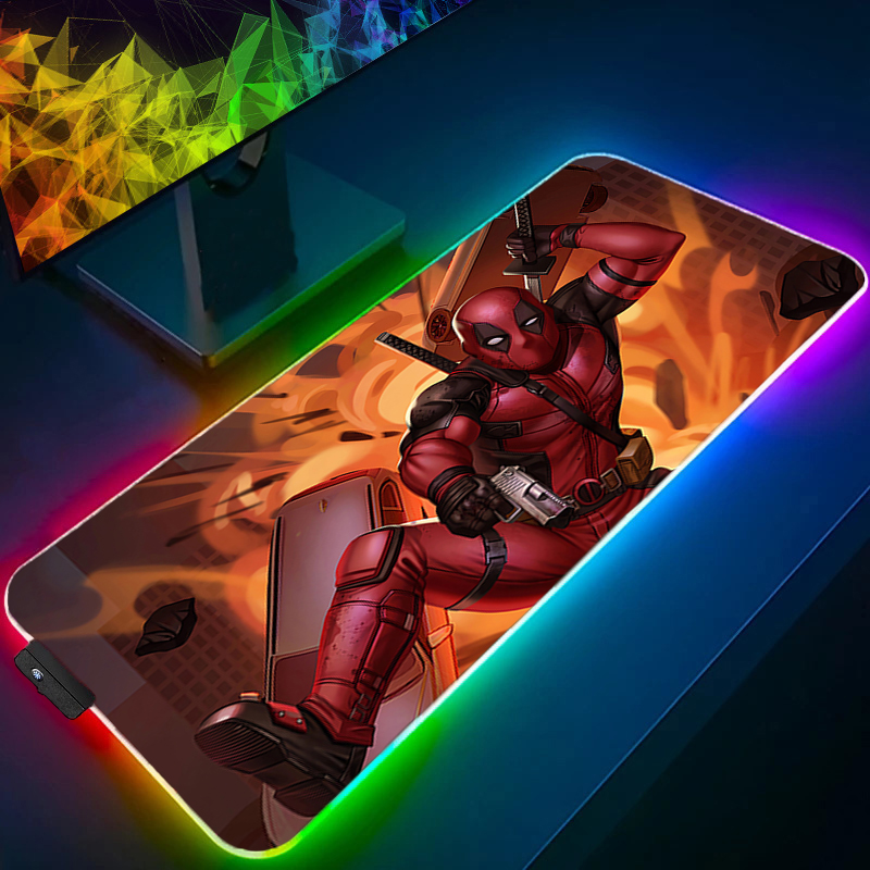 LED Mouse Pad Gaming Backlight – обзор и цена Gaming Keyboard Noise