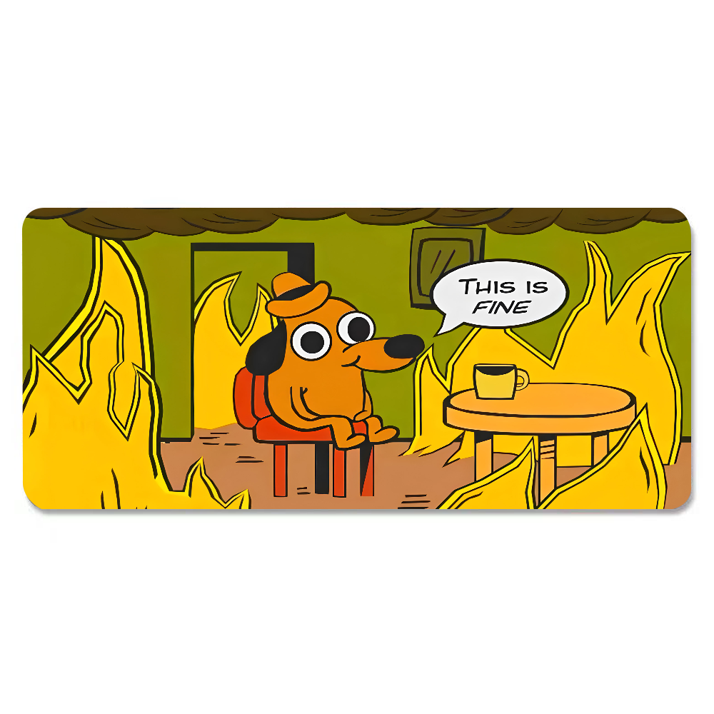 This Is Fine Dog Dachshund Mou – обзор и цена Gaming Keyboard And Mouse