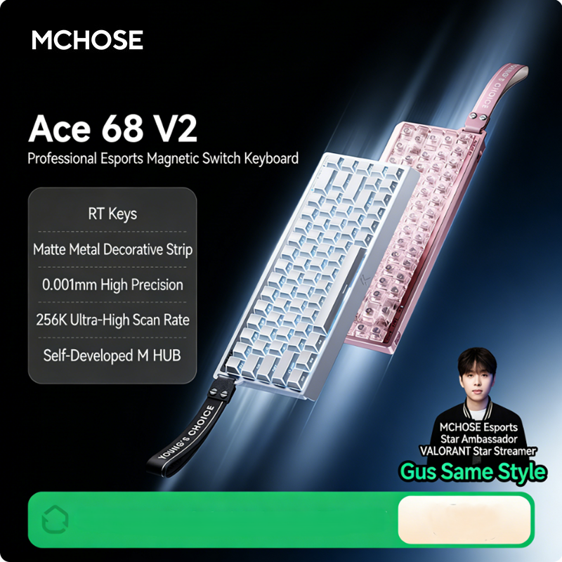 MCHOSE ACE 60 Pro ACE68 V2 Cus – обзор и цена Gaming Keyboard Expensive