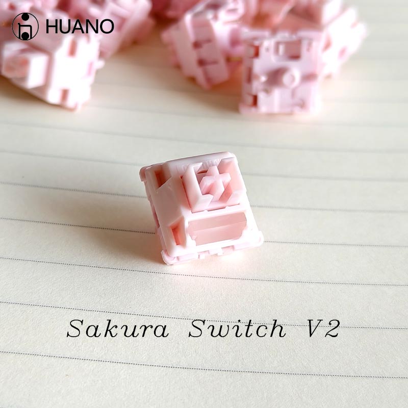 HUANO Sakura V2 Switch 5-Pins  – обзор и цена Gaming Keyboard Mini Mechanical