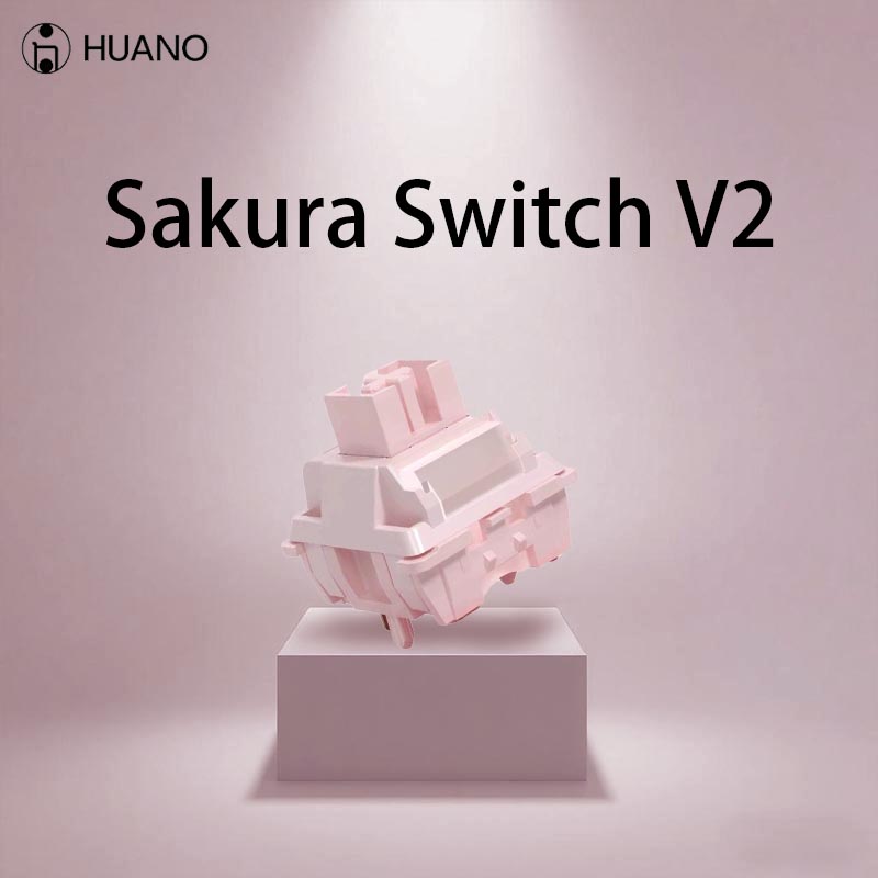 HUANO Sakura V2 Switch 5-Pins  – обзор и цена Gaming Keyboard Mini Mechanical