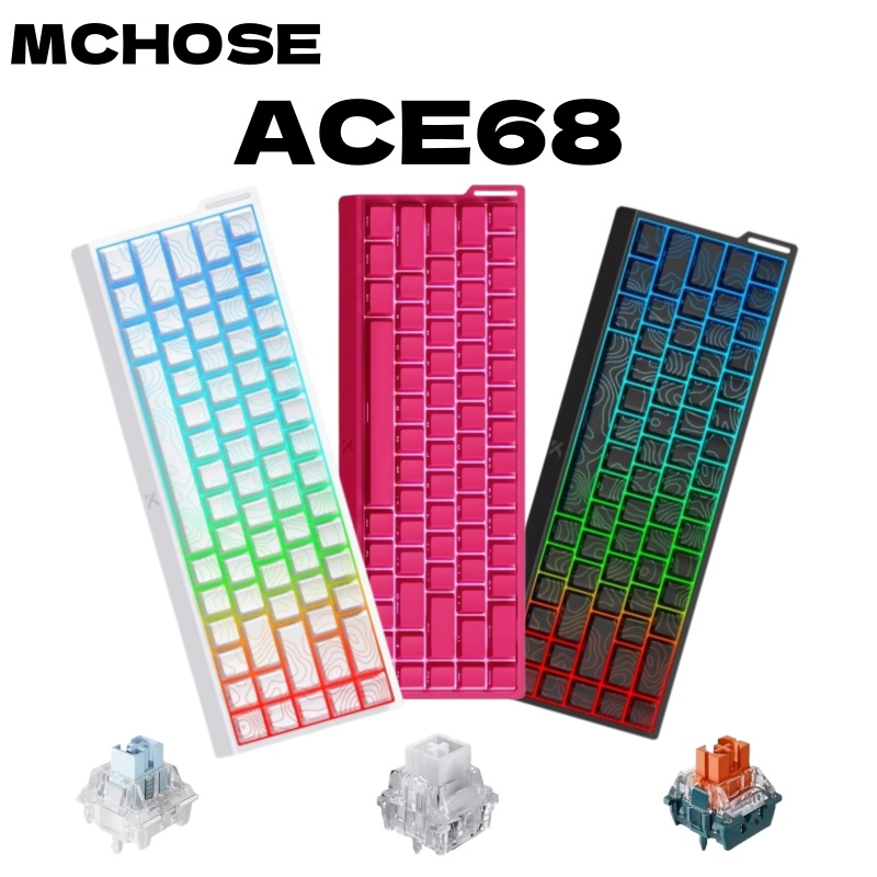 MCHOSE ACE68 Magnetic Keyboard – обзор и цена Gaming Keyboard Expensive