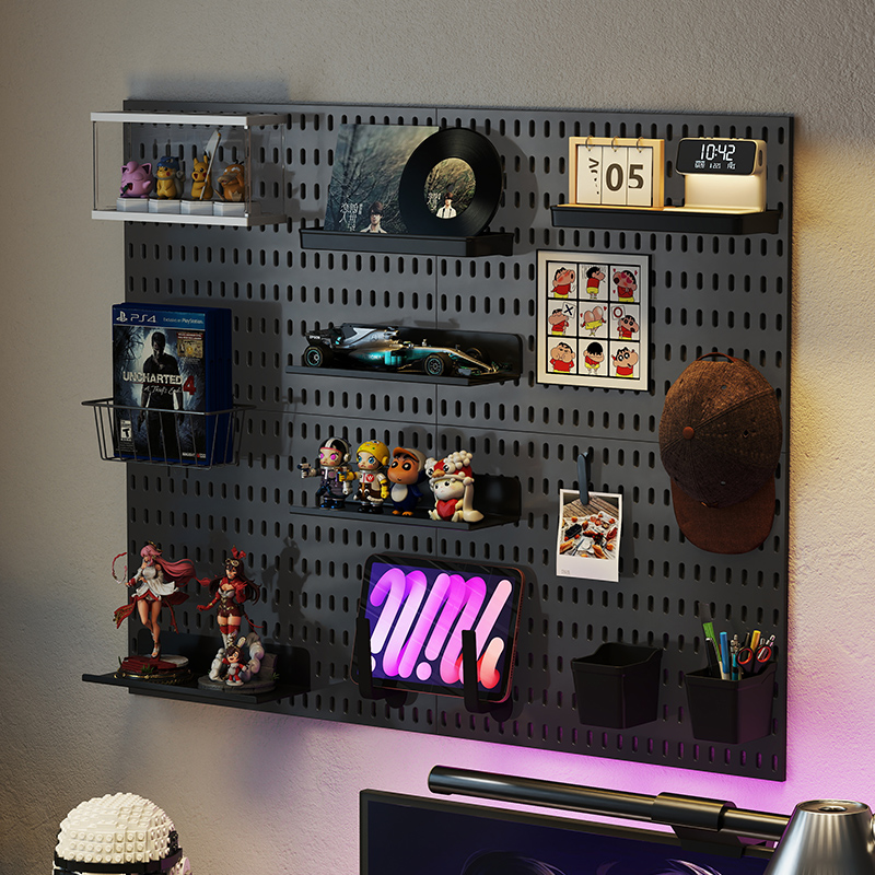 Adhesive Pegboard Shelf for Ga – обзор и цена Gaming Keyboard And Mouse