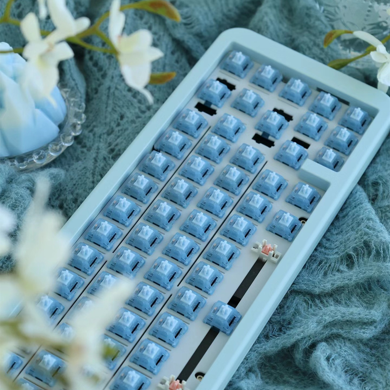 HMX Blue Topa Switch Linear Sw – обзор и цена Keyboard Gaming Blue Switch