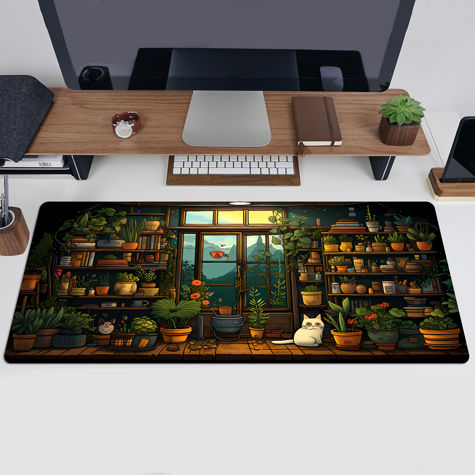 Cute Cat Mouse Pad Desk Pad Ka – обзор и цена Gaming Keyboard And Mouse