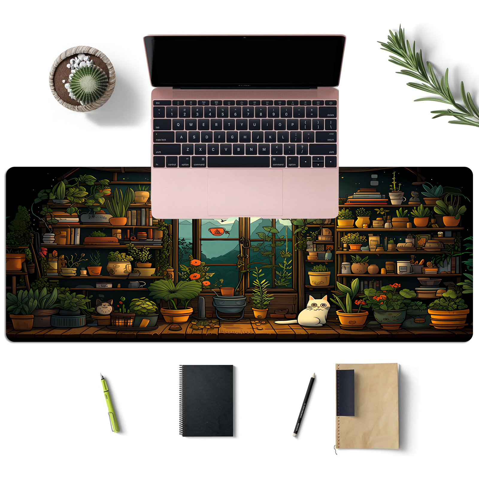 Cute Cat Mouse Pad Desk Pad Ka – обзор и цена Gaming Keyboard And Mouse