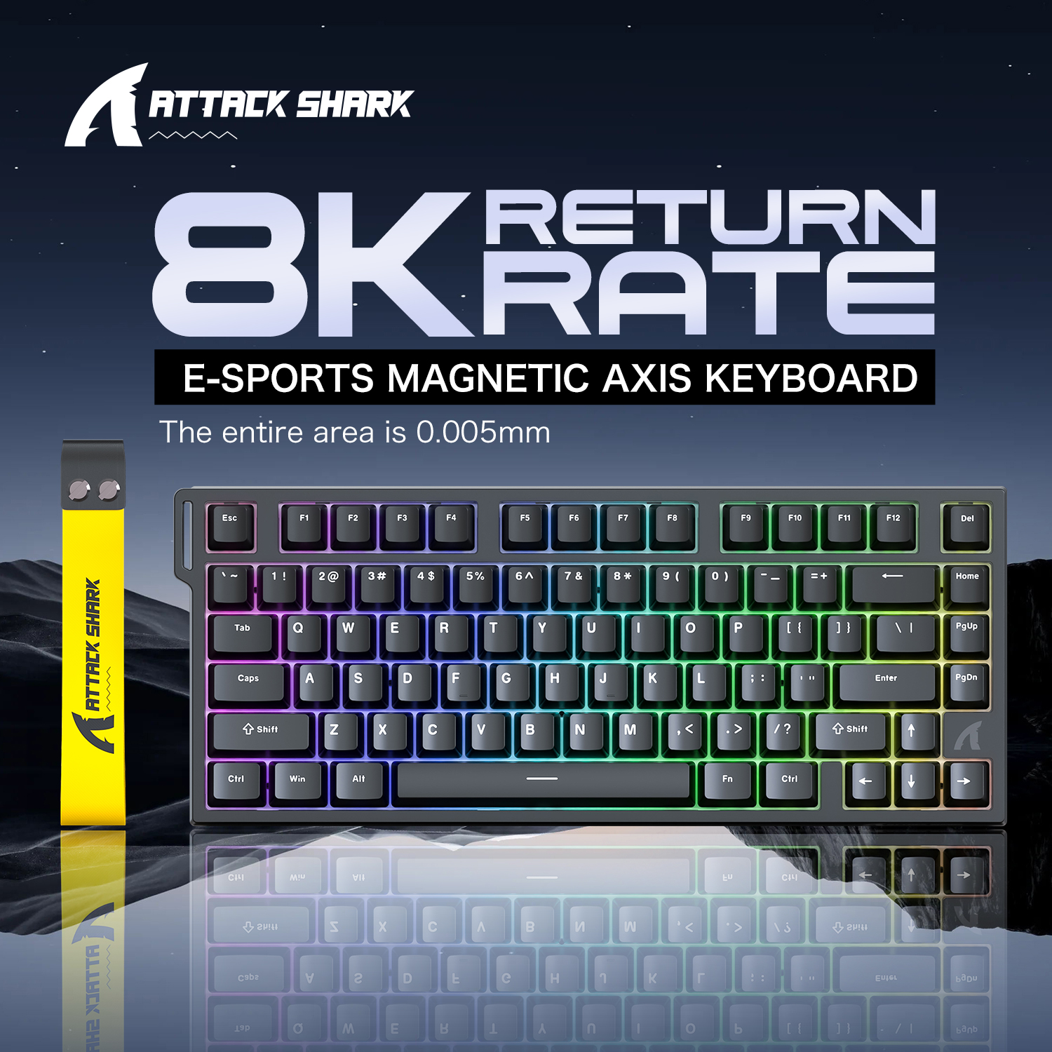 ATTACK SHARK R82 HE Magnetic K – обзор и цена Gaming Keyboard Expensive