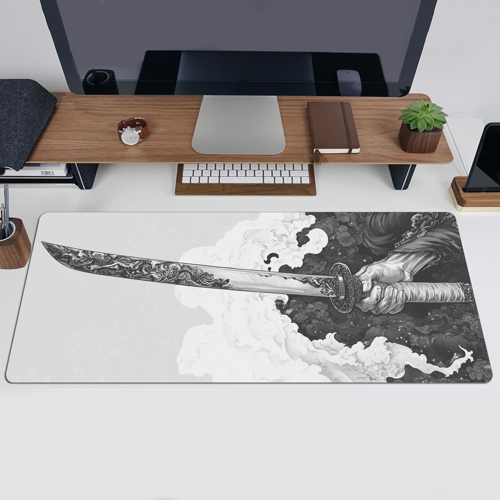 Black And White Comic Wind Swo – обзор и цена Gaming Keyboard And Mouse