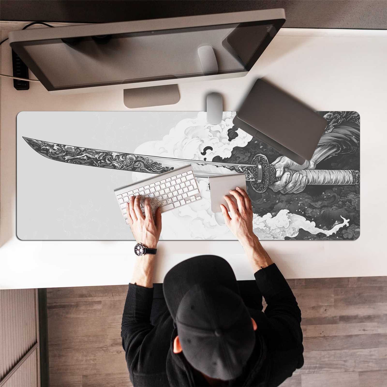 Black And White Comic Wind Swo – обзор и цена Gaming Keyboard And Mouse