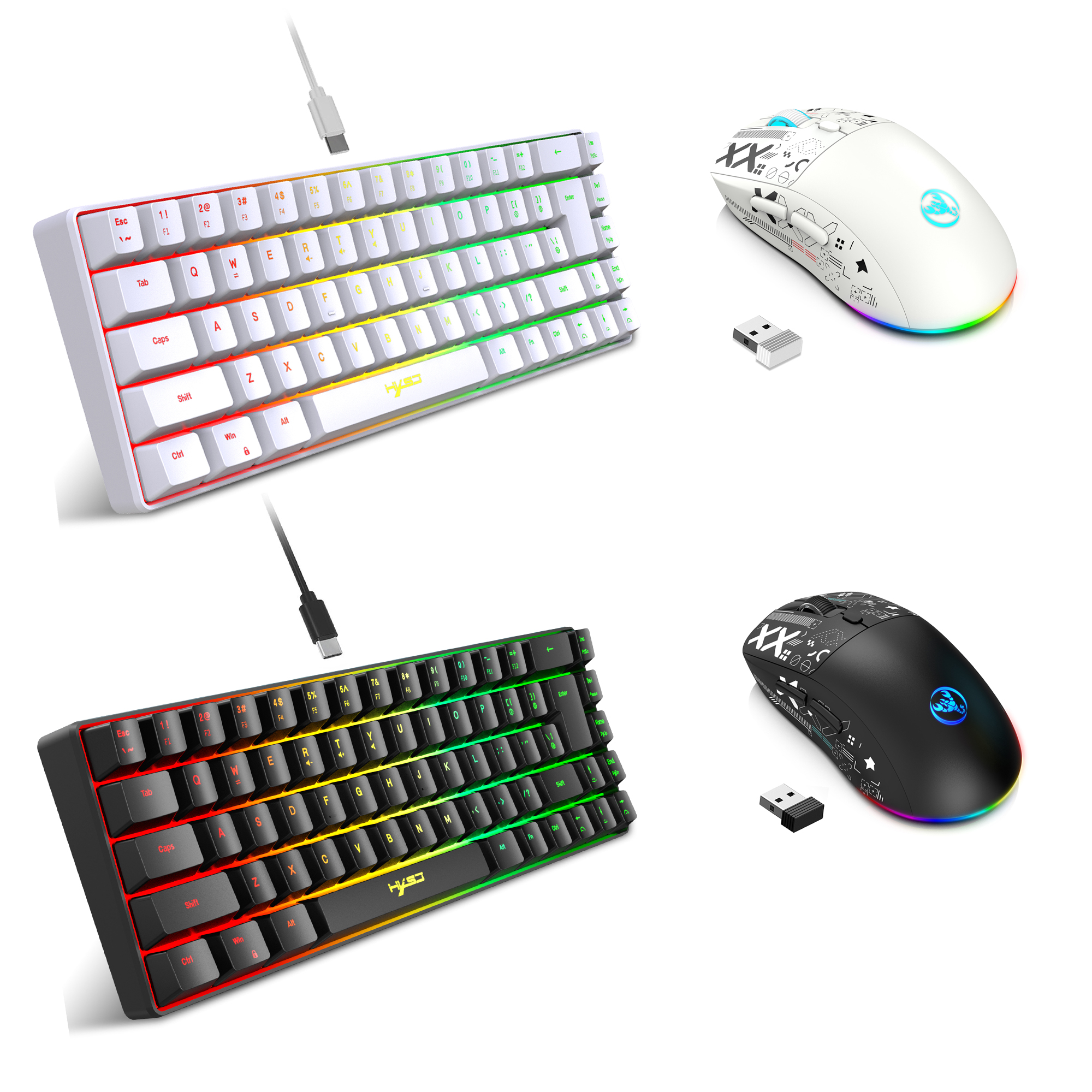 60% gaming Keyboard and mouse  – обзор и цена Keyboard Mouse Bundle Gaming