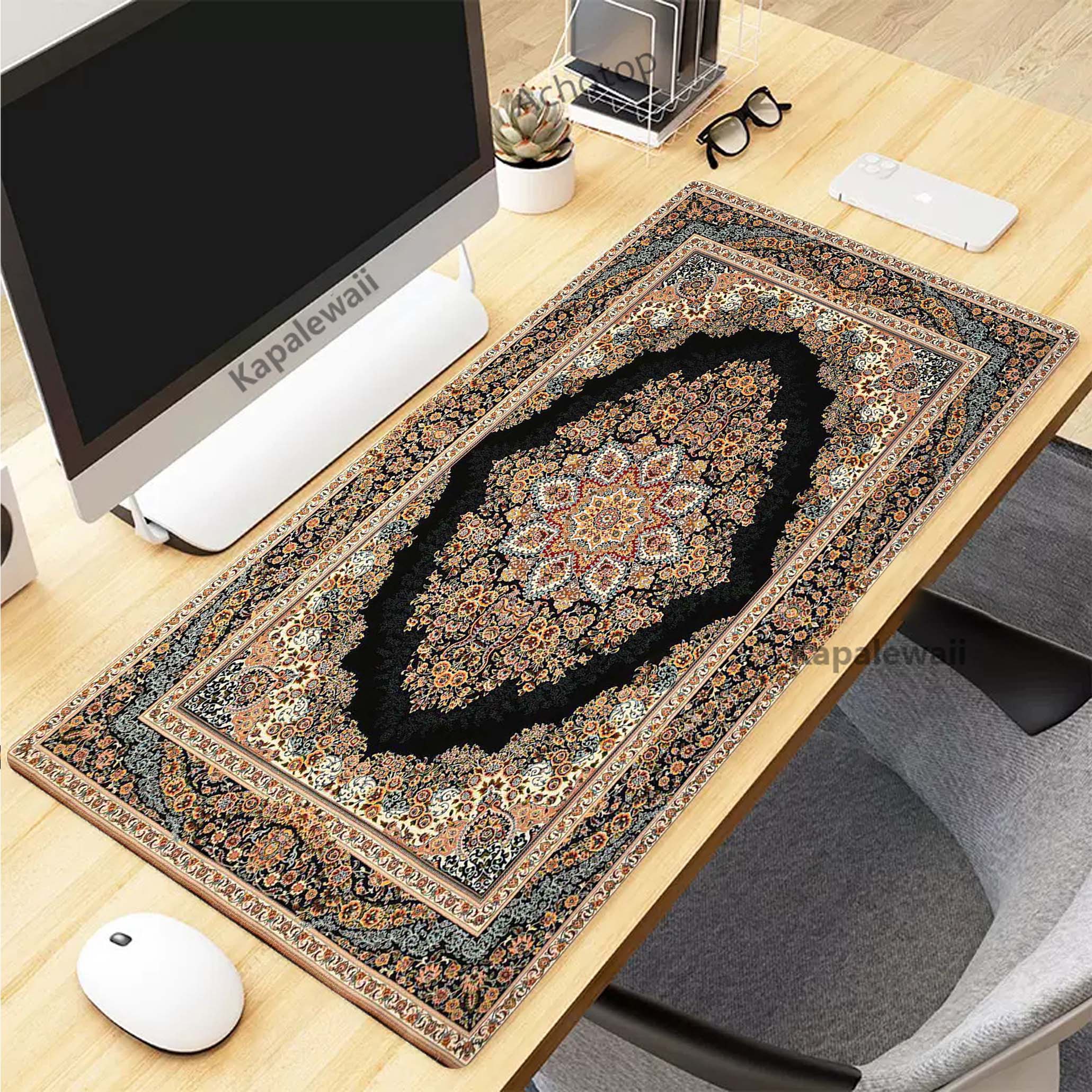 Retro Persian Carpet Mouse Pad – обзор и цена Keyboard Mouse Bundle Gaming