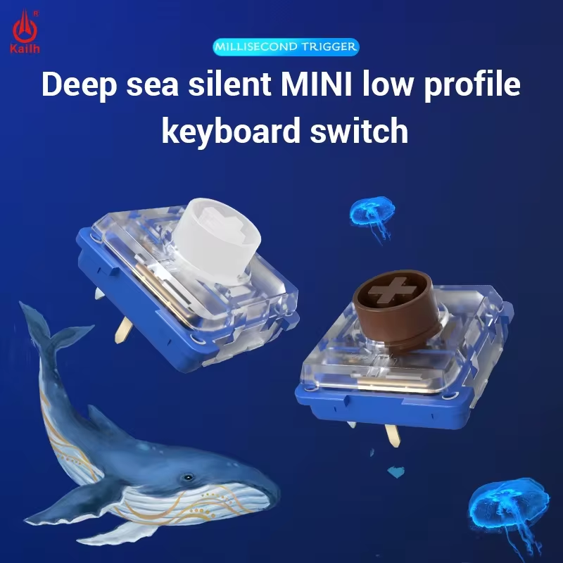 Kailh Deep Sea Silent Mini Hit – обзор и цена Gaming Keyboard Mini Mechanical