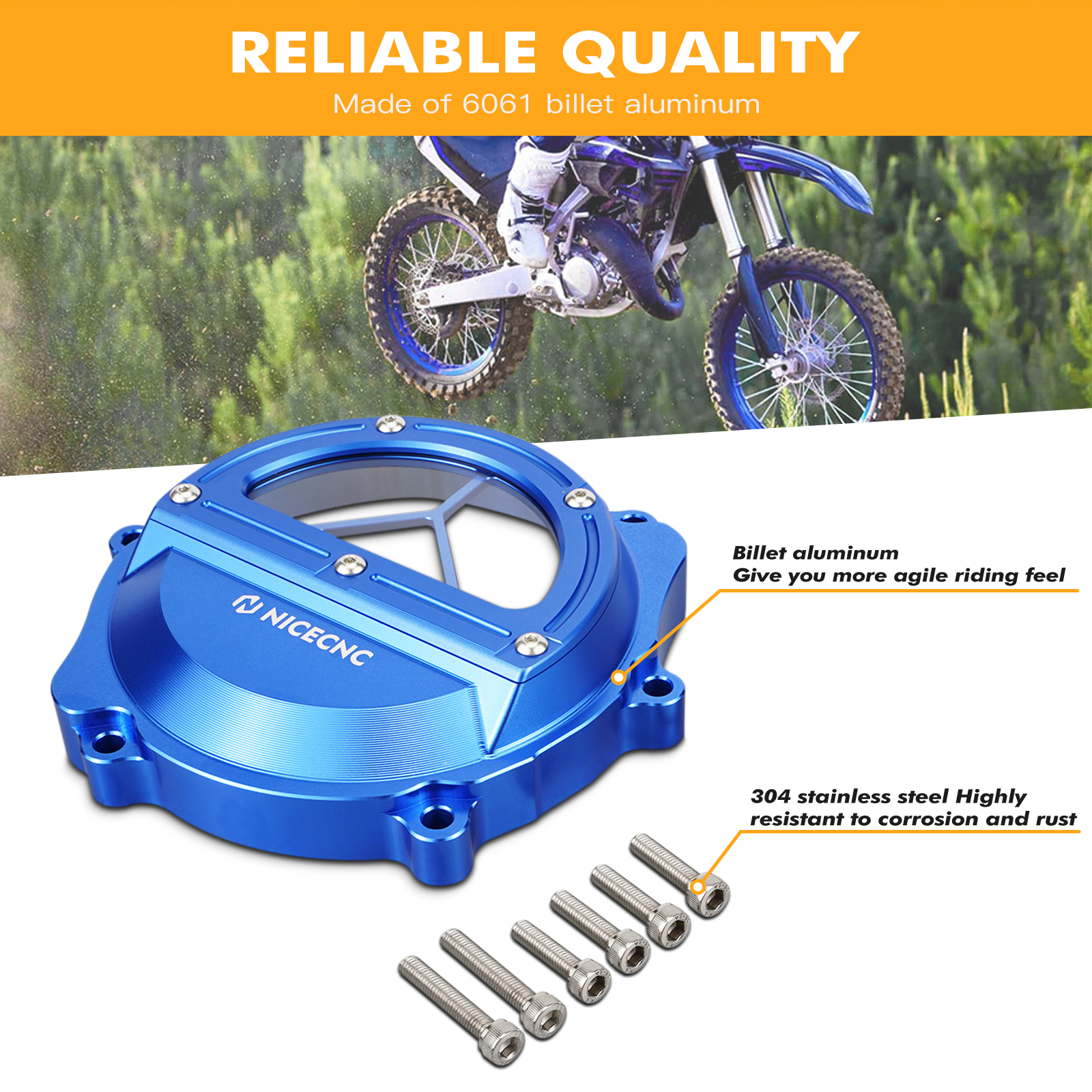 NICECNC For Yamaha YZ85 YZ 85  – обзор и цена Aluminum Case 65