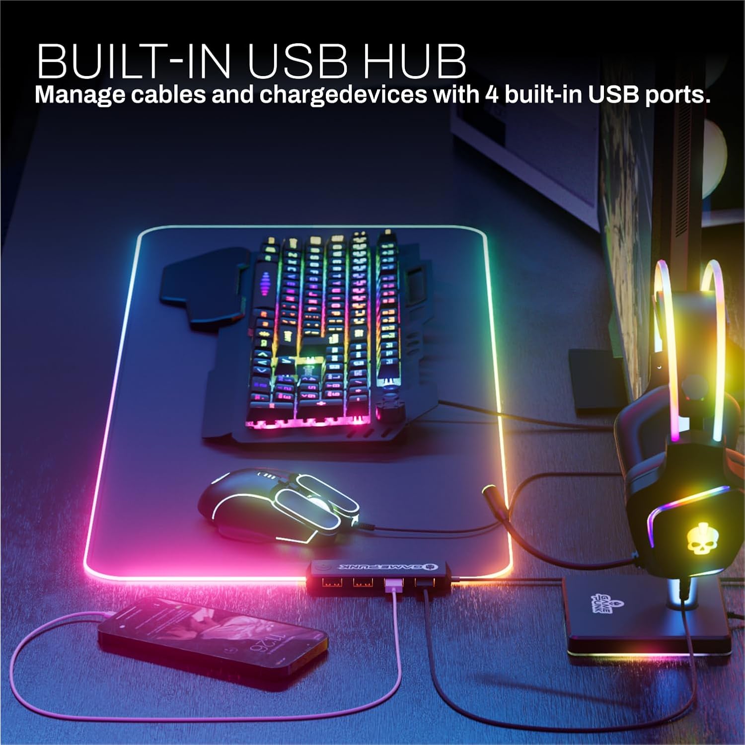 6-Piece RGB Gaming Bundle: Mec – обзор и цена Keyboard Mouse Bundle Gaming