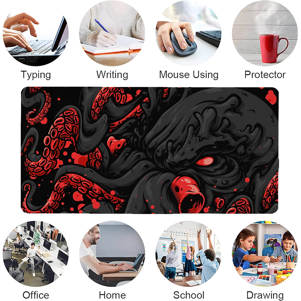 Octopus Monster Mousepad Large – обзор и цена Gaming Keyboard And Mouse