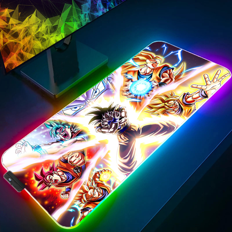 LED Mouse pad Dragon Ball Comp – обзор и цена Gaming Keyboard Noise