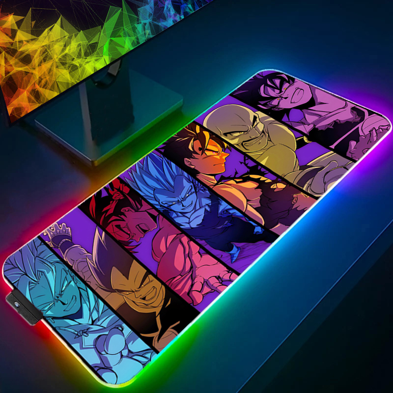 LED Mouse pad Dragon Ball Comp – обзор и цена Gaming Keyboard Noise