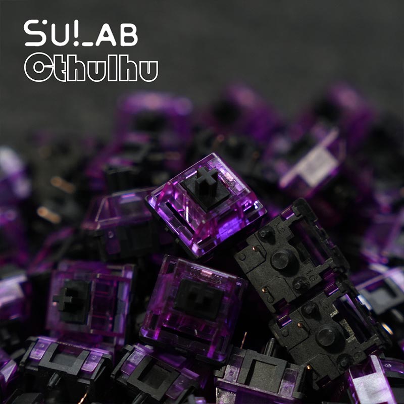 SU LAB Cthulhu Switch Set Ulti – обзор и цена Gaming Keyboard Mini Mechanical