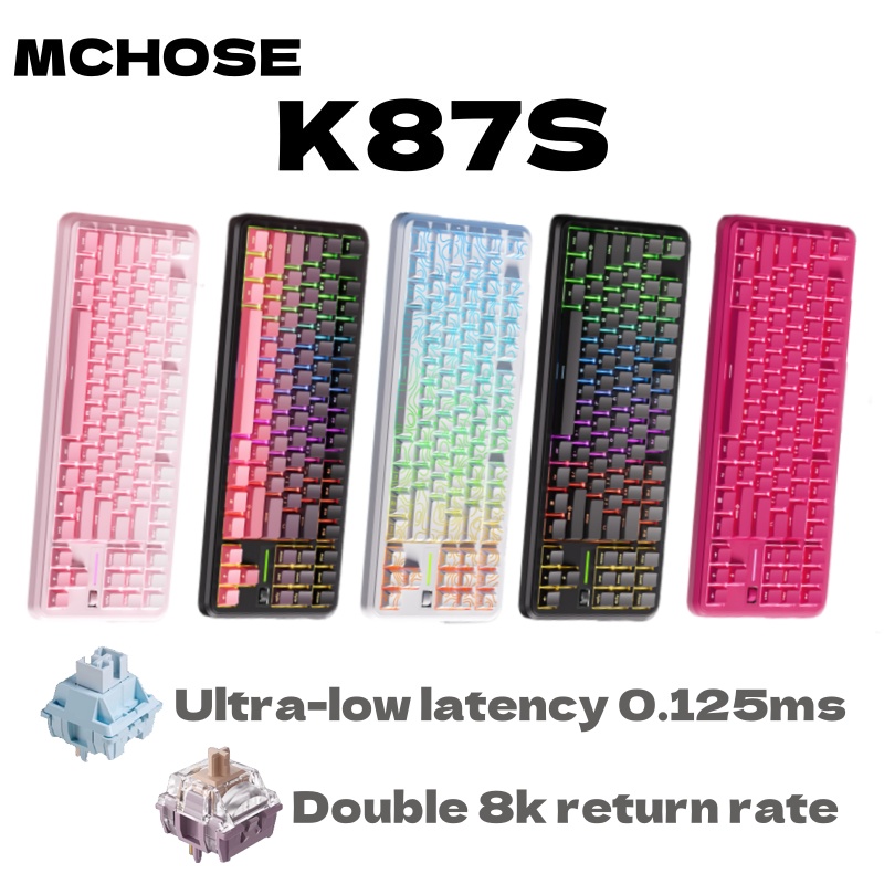 MCHOSE K87S keyboard dual 8k r – обзор и цена Gaming Keyboard Expensive