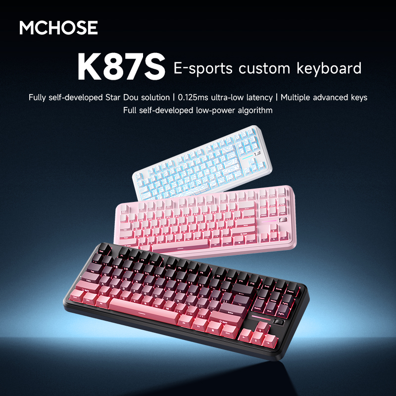 MCHOSE K87S keyboard dual 8k r – обзор и цена Gaming Keyboard Expensive