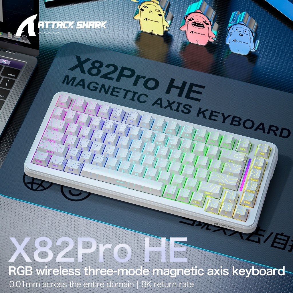 ATTACK SHARK X82Pro HE Wireles – обзор и цена Gaming Keyboard Expensive