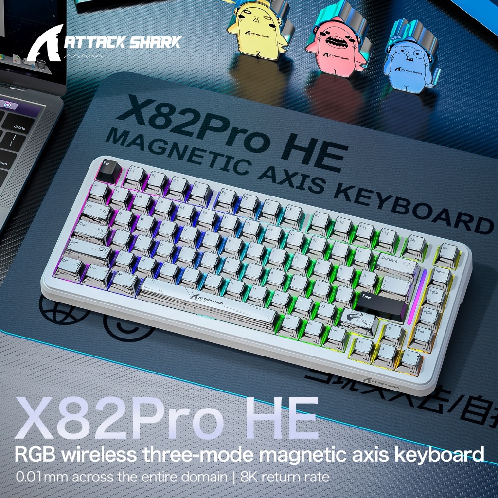 ATTACK SHARK X82Pro HE Wireles – обзор и цена Gaming Keyboard Expensive