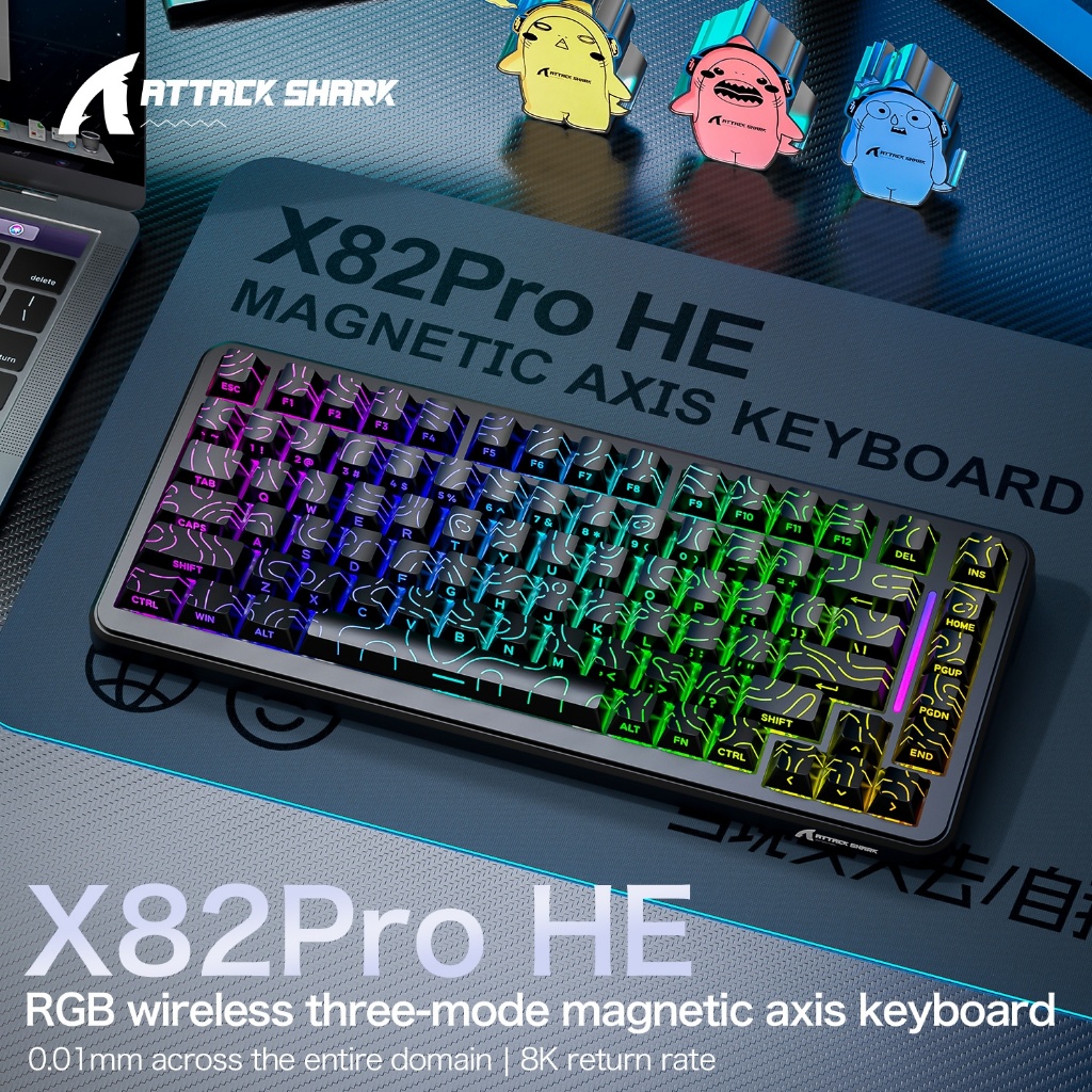 ATTACK SHARK X82Pro HE Wireles – обзор и цена Gaming Keyboard Expensive