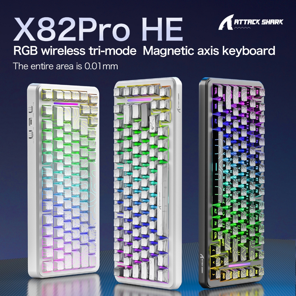 ATTACK SHARK X82Pro HE Wireles – обзор и цена Gaming Keyboard Expensive