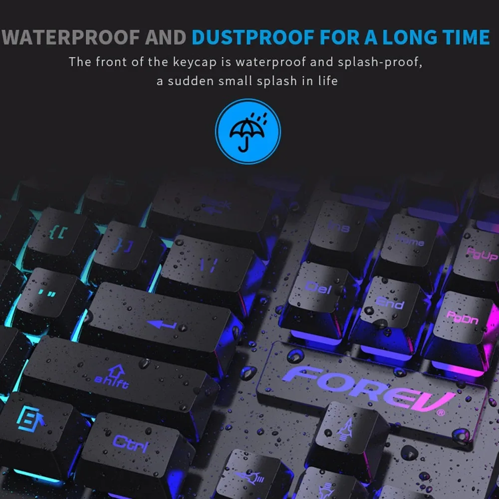104 key Backlit Mechanical Key – обзор и цена Keyboard Mouse Bundle Gaming