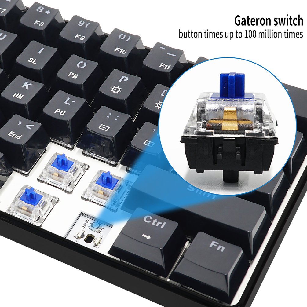 SKYLOONG GK61 Mini Portable 60 – обзор и цена Gaming Keyboard Mini Mechanical