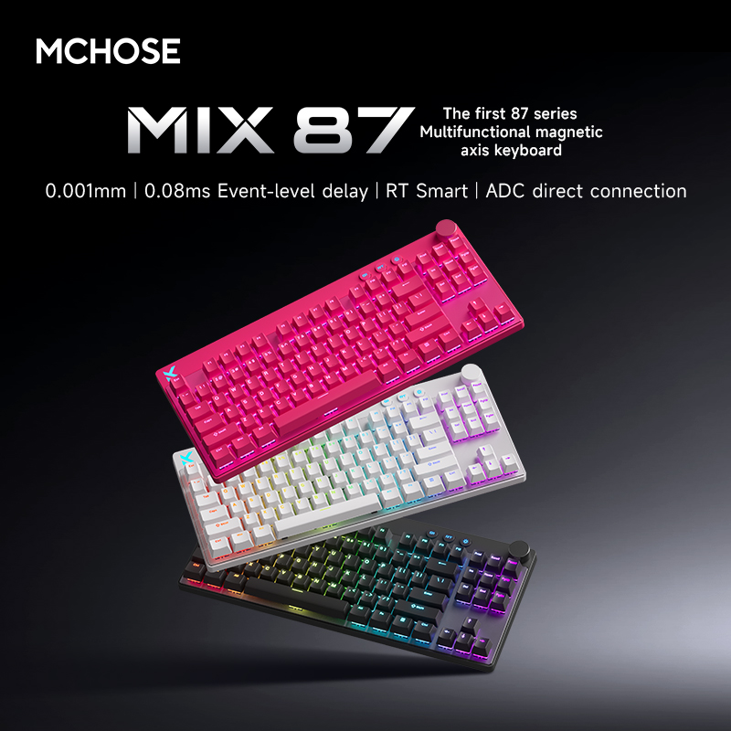 Mchose Mix87 Magnetic Swtich K – обзор и цена Gaming Keyboard Expensive