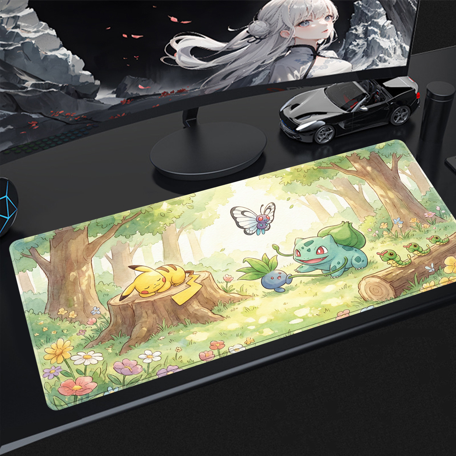 Kawaii Mouse Pad Gaming PC Acc – обзор и цена Gaming Keyboard Noise