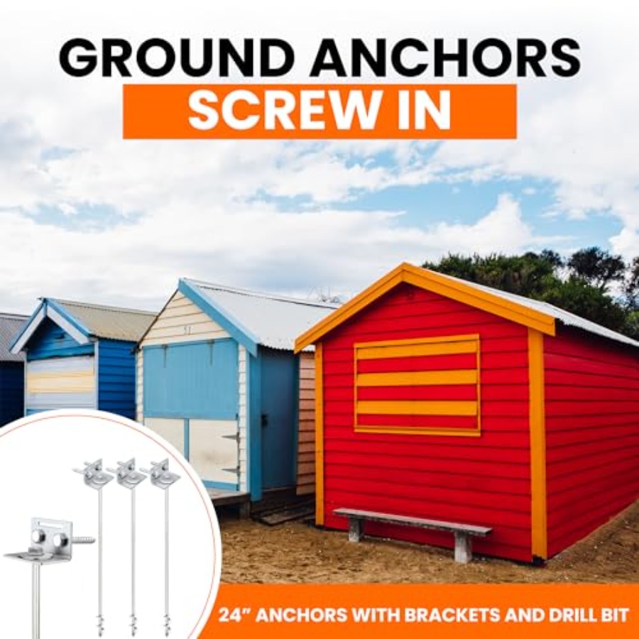Ground Anchors Screw In - 24 S – обзор и цена Stabilizer Screw In